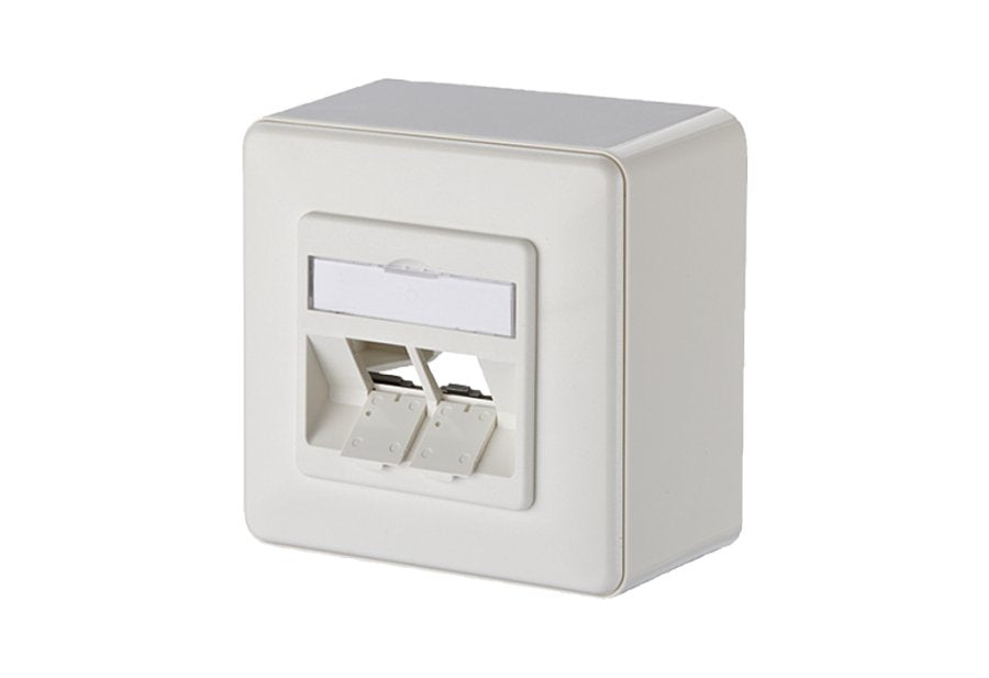 EAN 4250184141587 - METZ CONNECT 130B10D20002-E toma de corriente 2 x RJ-45 Blanco imagen 1