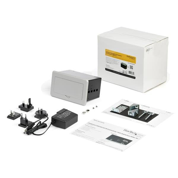 EAN 65030867498 - StarTech.com BOX4HDECP2 puente de conferencia AV 3840 x 2160 Pixeles Ethernet Plata imagen 6