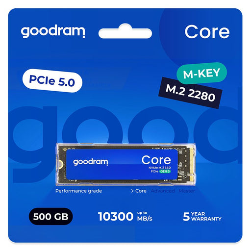 EAN 5908267913611 - Goodram SSDR-GRC01-500-80 unidad de estado sólido 500 GB M.2 PCI Express 5.0 NVMe 3D NAND imagen 2
