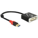 EAN 4043619627370 - DeLOCK 62737 adaptador de cable de vídeo 0,2 m DVI-I Negro imagen 1
