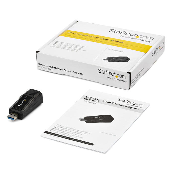 EAN 0065030850810 - StarTech.com USB31000NDS adaptador y tarjeta de red 1000 Mbit/s imagen 4