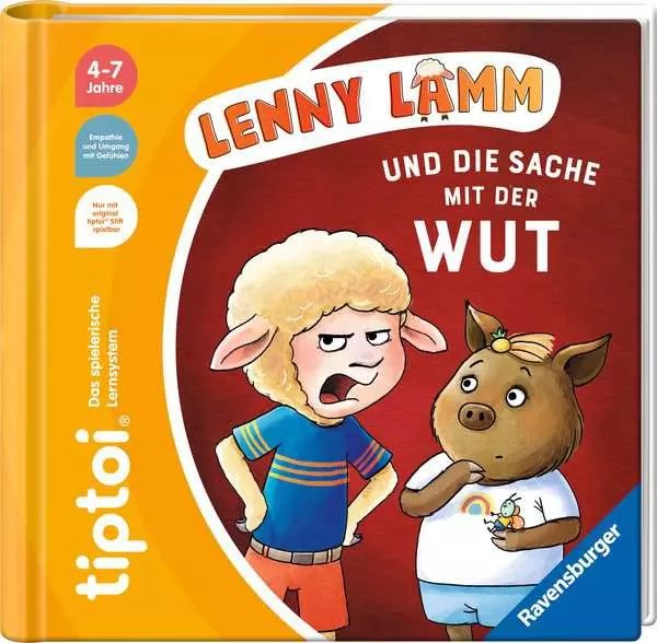 EAN 9783473492930 - tiptoi Lenny Lamm und die Sache mit der Wut libro Niños Alemán 16 páginas Tapa dura imagen 1