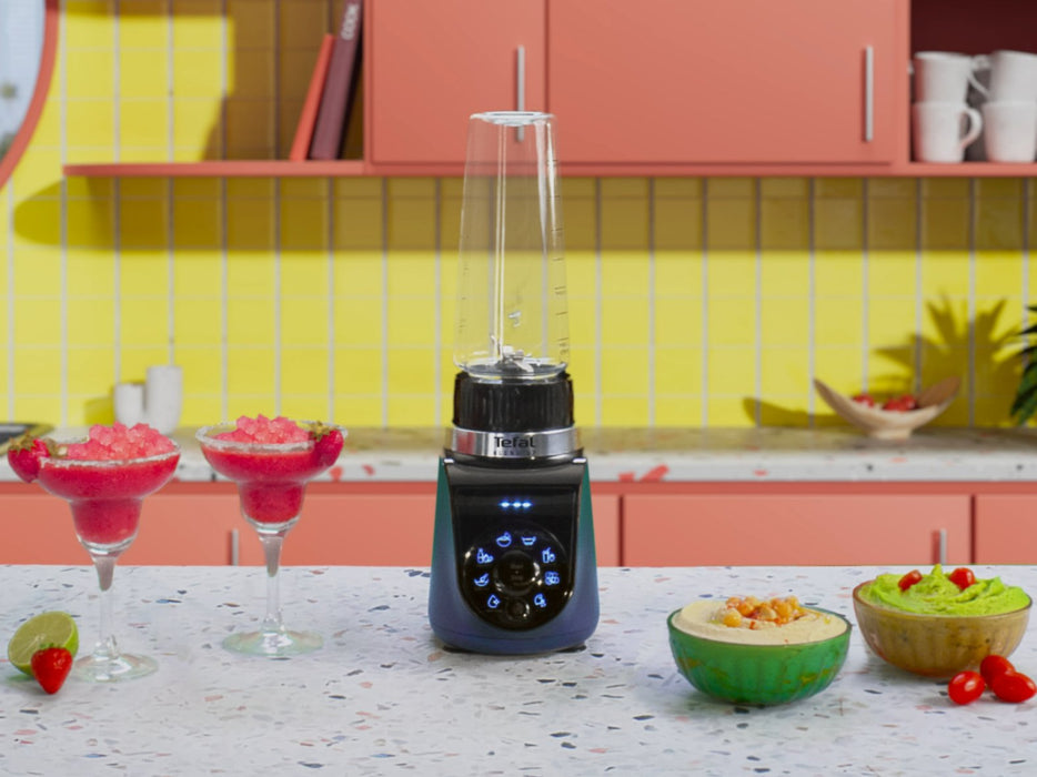 EAN 3016667293942 - Tefal Blend Up BL19H4F0 licuadora 0,85 L Batidora de vaso 1000 W Azul, Transparente imagen 3