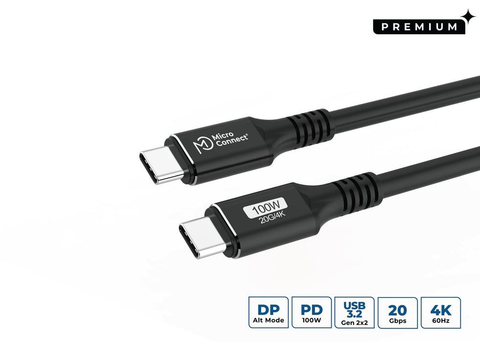 EAN 5704174640530 - Microconnect USB3.2CC4 cable USB USB 3.2 Gen 2 (3.1 Gen 2) 4 m USB C Negro imagen 1