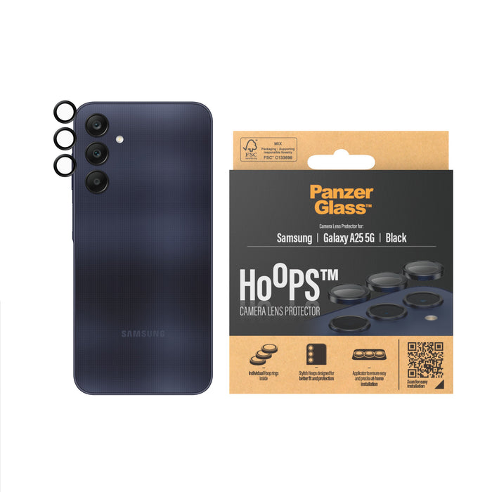 EAN 5711724012259 - PanzerGlass ® Hoops® Camera Lens Protector Black Samsung Galaxy A25 5G Protector de pantalla 1 pieza(s) imagen 2
