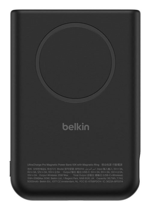 EAN 0745883942992 - Belkin BPD014hqBK 10000 mAh Cargador inalámbrico Negro imagen 2