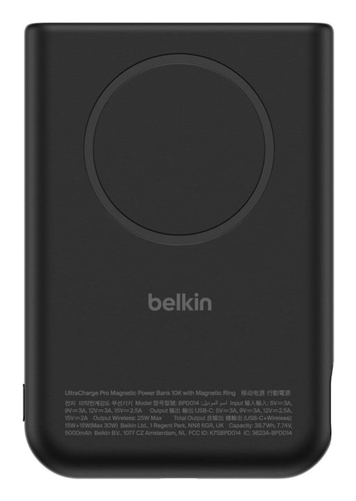EAN 0745883942992 - Belkin BPD014hqBK 10000 mAh Cargador inalámbrico Negro imagen 2