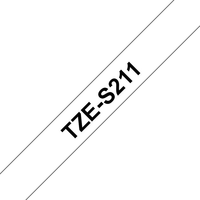 EAN 0012502626251 - Brother TZE-S211 cinta para impresora de etiquetas TZ imagen 1