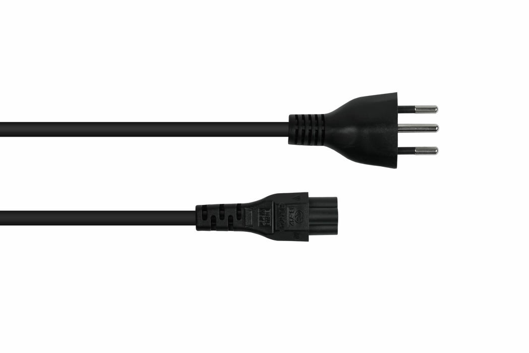EAN 4066857000491 - Kabelmeister SK6005-S018 cable de transmisión Negro 1,8 m Enchufe tipo J IEC C5 imagen 2