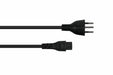 EAN 4066857000491 - Kabelmeister SK6005-S018 cable de transmisión Negro 1,8 m Enchufe tipo J IEC C5 imagen 2