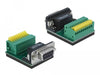 EAN 4043619663224 - DeLOCK 66322 conector 1 x serial Sub-D 9, 1 x 9 pin Negro, Verde, Plata, Amarillo imagen 1