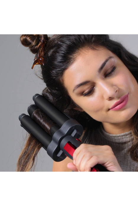 EAN 761318430568 - Revlon RVIR3056UKE Utensilio de peinado Kit de peluquería Caliente Negro, Rojo 2,5 m imagen 5