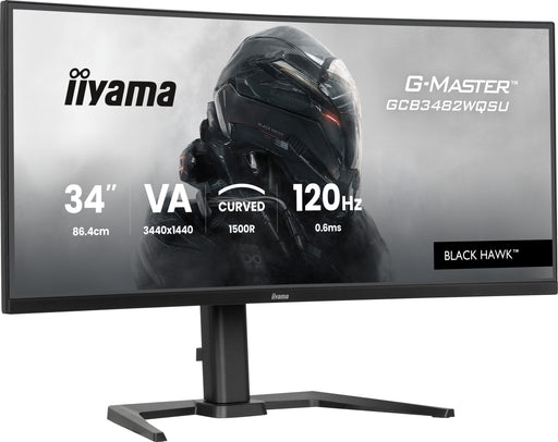 EAN 4948570125159 - iiyama GCB3482WQSU-B1 pantalla para PC 86,4 cm (34") 3440 x 1440 Pixeles UltraWide Quad HD LED Negro imagen 1