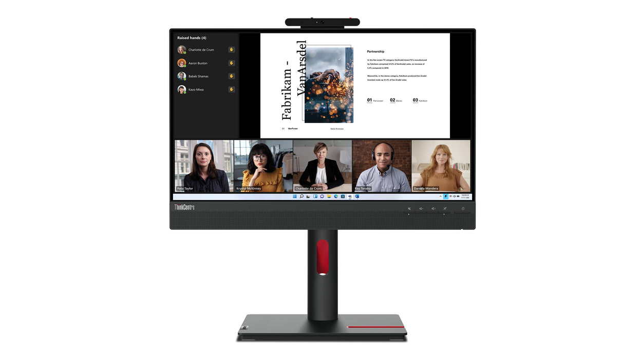 EAN 196804375977 - Lenovo ThinkCentre TIO-22 Gen5 pantalla para PC 54,6 cm (21.5") 1920 x 1080 Pixeles Full HD LED Pantalla t imagen 1