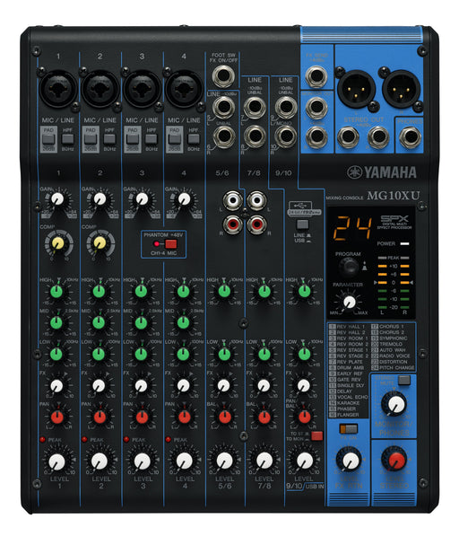 EAN 4957812547888 - Yamaha MG10XU mezclador DJ 10 canales Negro imagen 1