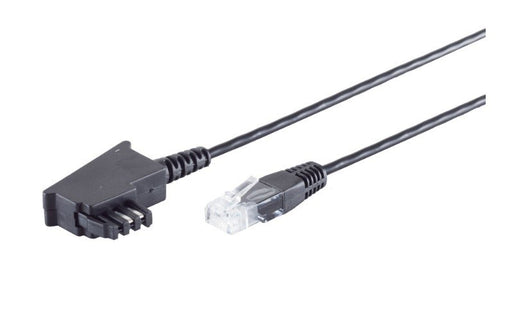 EAN 4017538131607 - S/CONN maximum connectivity 12-09085 cable telefónico 15 m Negro imagen 1