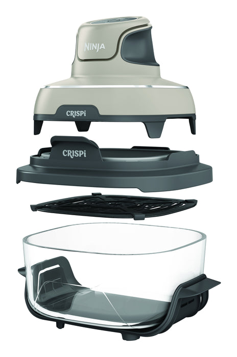 EAN 0622356317610 - Ninja CRISPi Sencillo 4,5 L 1700 W Freidora de aire caliente Gris, Color piedra, Transparente imagen 2