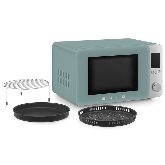 EAN 8017709356613 - Smeg MOC02EGMEU microondas Verde Microondas combinado Encimera 27 L 1450 W imagen 11