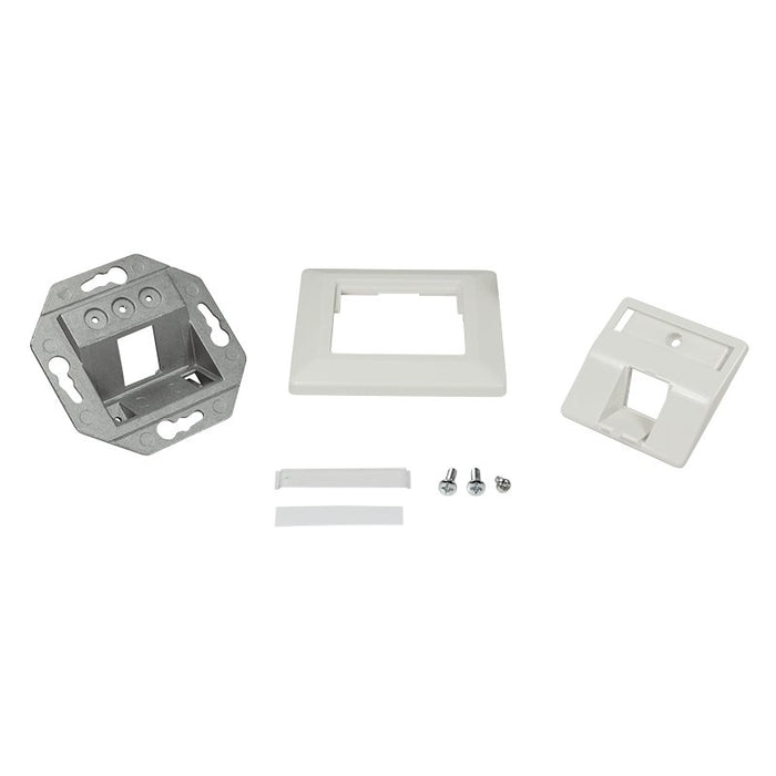 EAN 4052792060782 - LogiLink NK4027 placa de pared y cubierta de interruptor Blanco imagen 3
