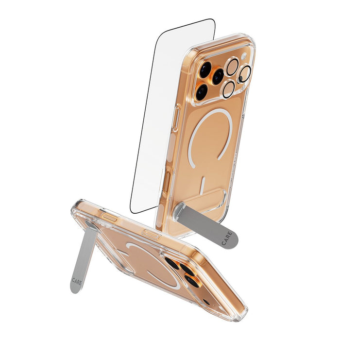 EAN 5715685027369 - PanzerGlass ® | CARE by ® 3-in-1 Feature Kick Bundle iPhone 17 Pro Max Protector de pantalla Apple 1 piez imagen 1