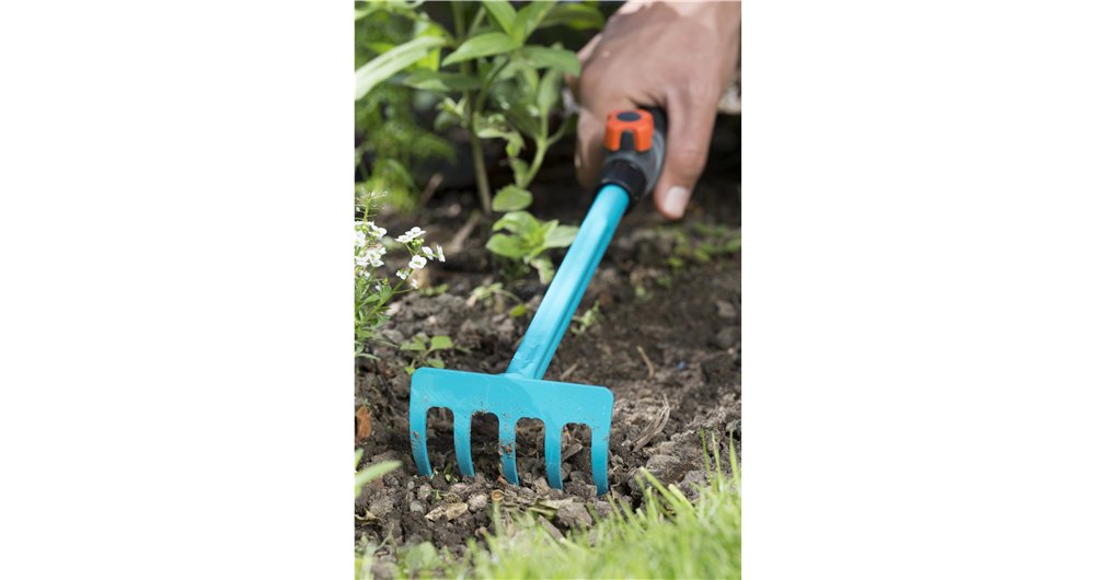 EAN 4078500023542 - Gardena 8925-20 rastrillo Rastrillo manual Negro, Turquesa Acero imagen 3