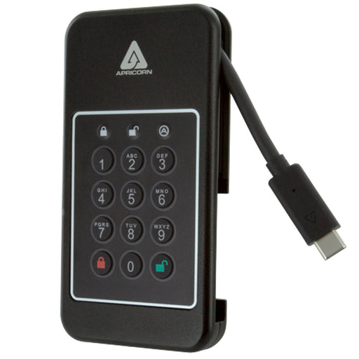 EAN 0708326915168 - Apricorn Aegis NVX 2 TB USB Tipo C 3.2 Gen 1 (3.1 Gen 1) Negro imagen 1