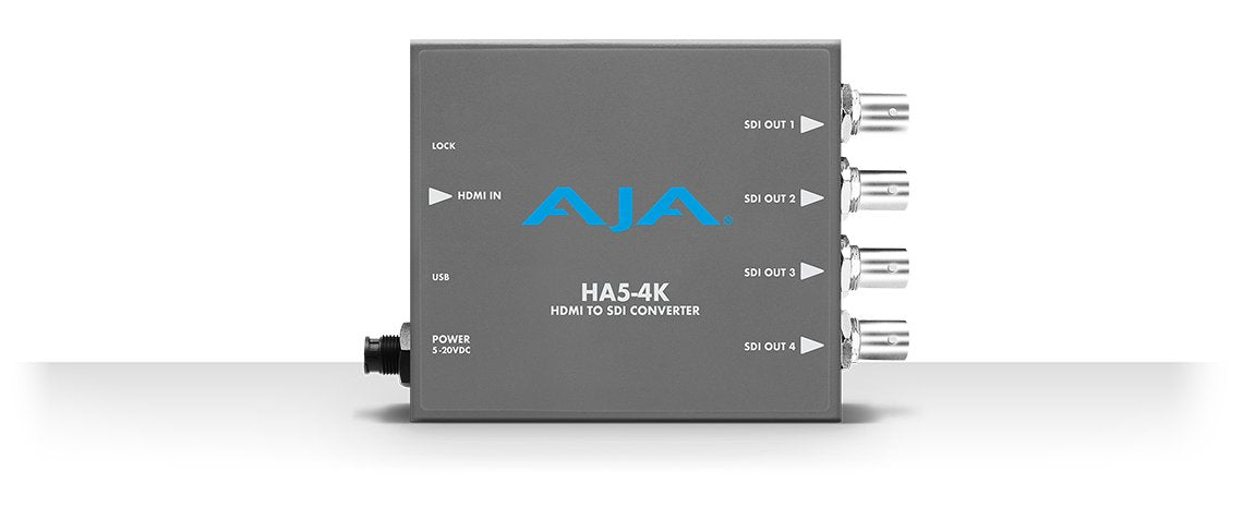EAN 892448000212 - AJA HA5-4K convertidor de señal de vídeo Conversor de vídeo activo 4096 x 2160, - imagen 1