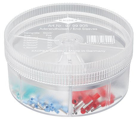 EAN 4003773082446 - Knipex 97 99 905 pasacables Azul, Gris, Rojo, Plata, Blanco 24 9 cm imagen 1