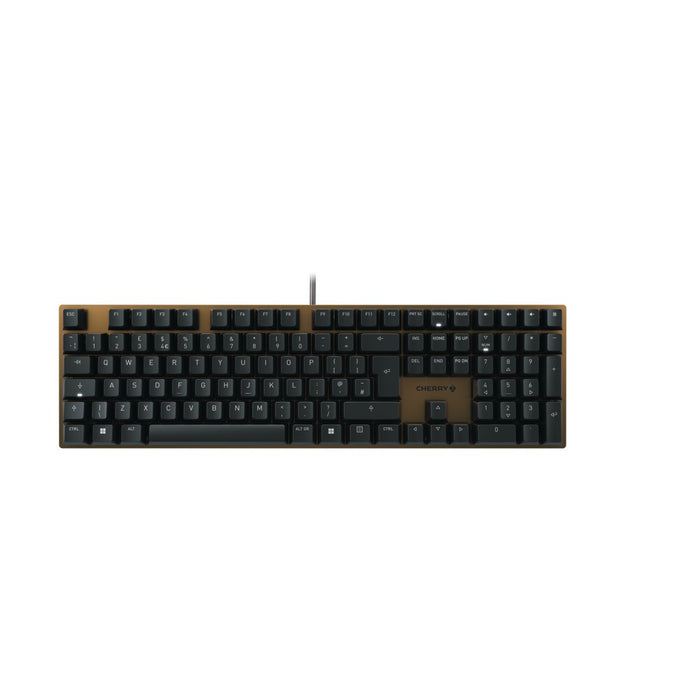 EAN 4025112107542 - CHERRY KC 200 MX teclado Universal USB QWERTY Inglés Negro, Bronce imagen 1