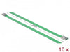 EAN 4043619188055 - DeLOCK 18805 presilla Acero Verde 10 pieza(s) imagen 2