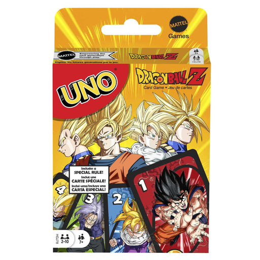 EAN 0194735049851 - Games HGJ78 juego de tablero UNO Dragonball Z Juego De Cartas Perder las cartas imagen 1