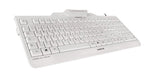 EAN 4025112084645 - CHERRY KC 1000 SC teclado Oficina USB QWERTY Inglés del Reino Unido Gris imagen 2
