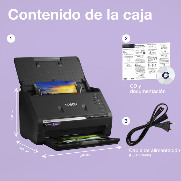 EAN 8715946654270 - Epson FastFoto FF-680W imagen 6