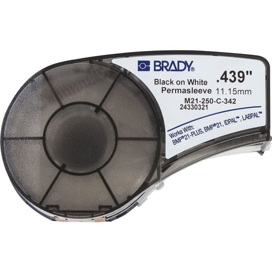 EAN 662820899952 - Brady M21-250-C-342 etiqueta de impresora Negro, Blanco imagen 1