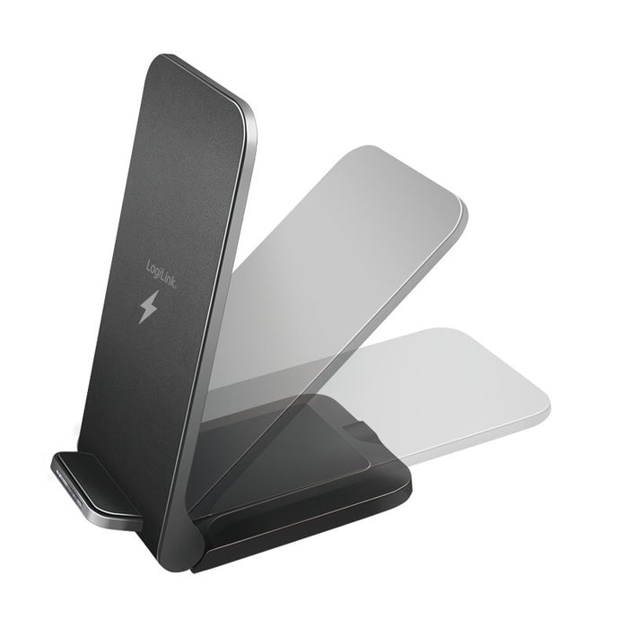 EAN 4052792074048 - LogiLink PA0315RF cargador de dispositivo móvil Smartphone Negro USB Cargador inalámbrico Carga rápida In imagen 2