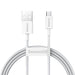 EAN 6953156208490 - Baseus CAMYS-02 cable de teléfono móvil Blanco 1 m USB A Micro-USB B imagen 1