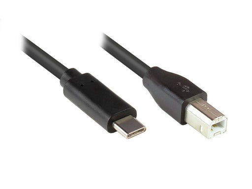 EAN 4014619708345 - Alcasa 2510-CB030 cable USB USB 2.0 3 m USB C USB B Negro imagen 1