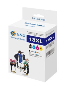 EAN 6941784789818 - G&G NP-R2-1811-4 cartucho de tinta 4 pieza(s) Compatible Negro, Cian, Magenta, Amarillo imagen 3