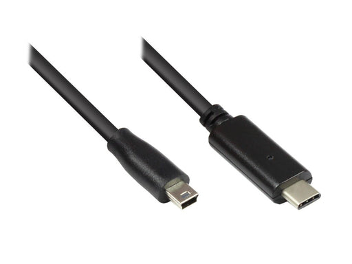 EAN 4014619721610 - Alcasa 3310-CM010 cable USB USB 2.0 1 m USB C Mini-USB B Negro imagen 1