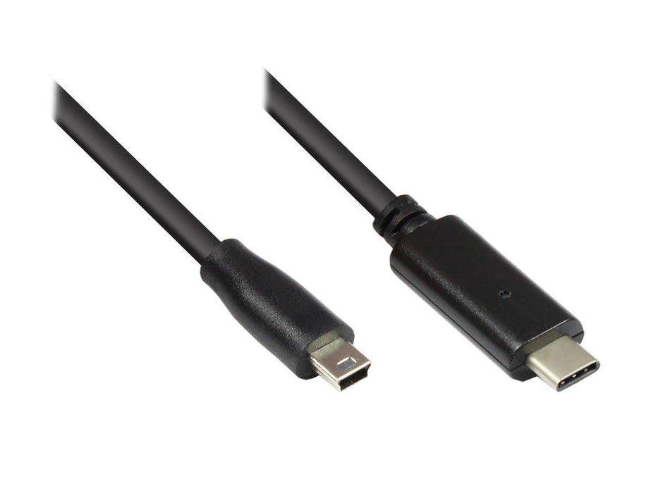 EAN 4014619721610 - Alcasa 3310-CM010 cable USB USB 2.0 1 m USB C Mini-USB B Negro imagen 1