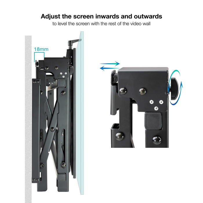 EAN 8433281013063 - TooQ TQVW5470T soporte para pantalla de señalización 177,8 cm (70") imagen 8