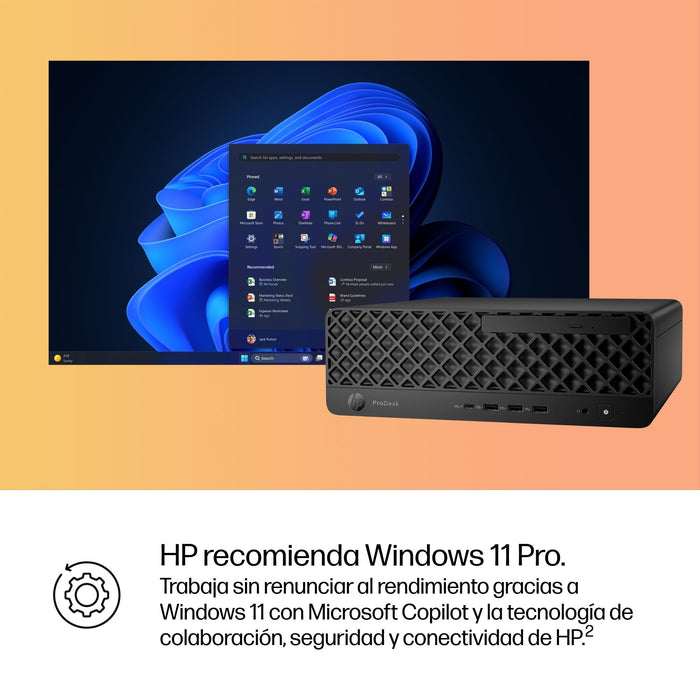 EAN 0199485673301 - HP ProDesk 4 SFF G1i AI PC Intel Core Ultra 5 235 16 GB DDR5-SDRAM 512 GB SSD Windows 11 Pro Negro imagen 11