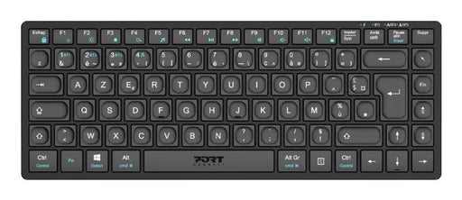EAN 3567042030862 - Port Designs 911001FR teclado Hogar / Oficina RF Wireless + Bluetooth AZERTY Francés Negro imagen 1