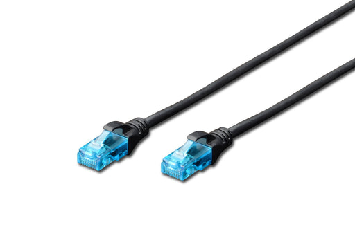 EAN 4016032320722 - Digitus DK-1512-005/BL cable de red Negro 0,5 m Cat5e U/UTP (UTP) imagen 1