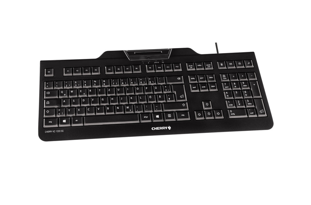 EAN 4025112084614 - CHERRY KC 1000 SC teclado Universal USB QWERTY Inglés del Reino Unido Negro imagen 3