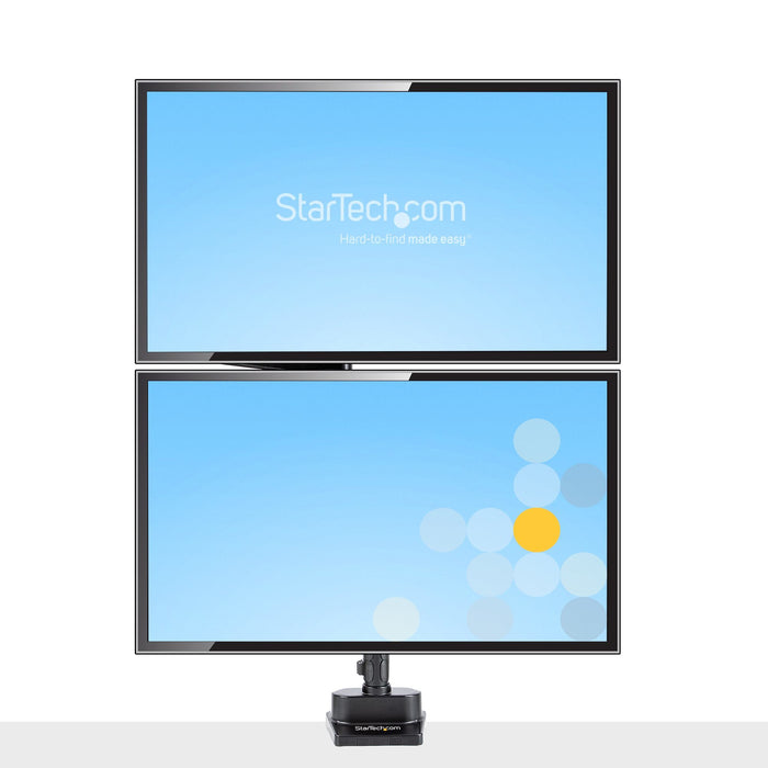 EAN 65030892537 - StarTech.com ARMDUALPIVOT soporte para monitor 81,3 cm (32") Escritorio Negro imagen 5