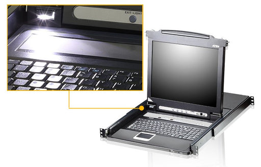 EAN 4710469343995 - ATEN CL5716M-ATA-2XK06GG consola de rack 43,2 cm (17") Negro 1U imagen 2