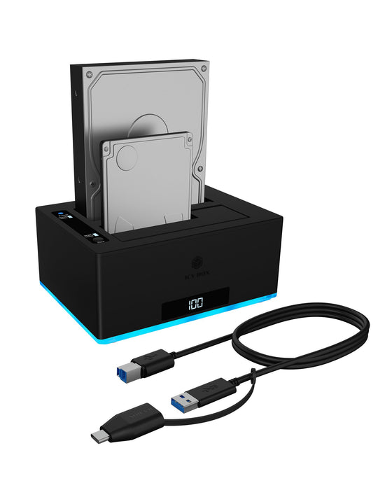 EAN 4250078171591 - ICY BOX IB-127CL-U3 USB 3.2 Gen 1 (3.1 Gen 1) Type-B Negro imagen 2