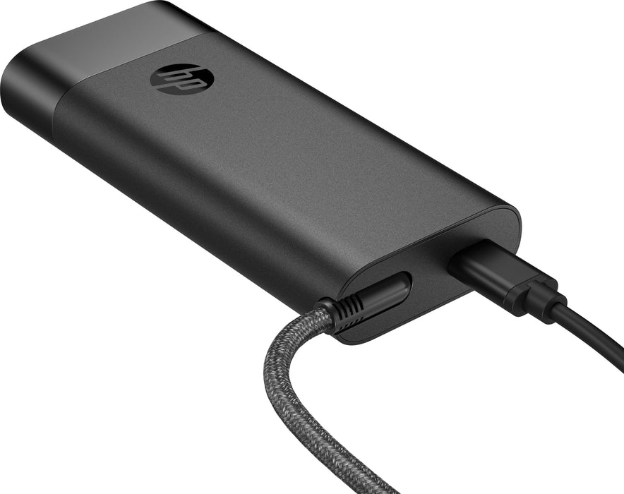 EAN 0197029878502 - HP 110W USB-C Laptop Charger adaptador e inversor de corriente Interior Negro imagen 3