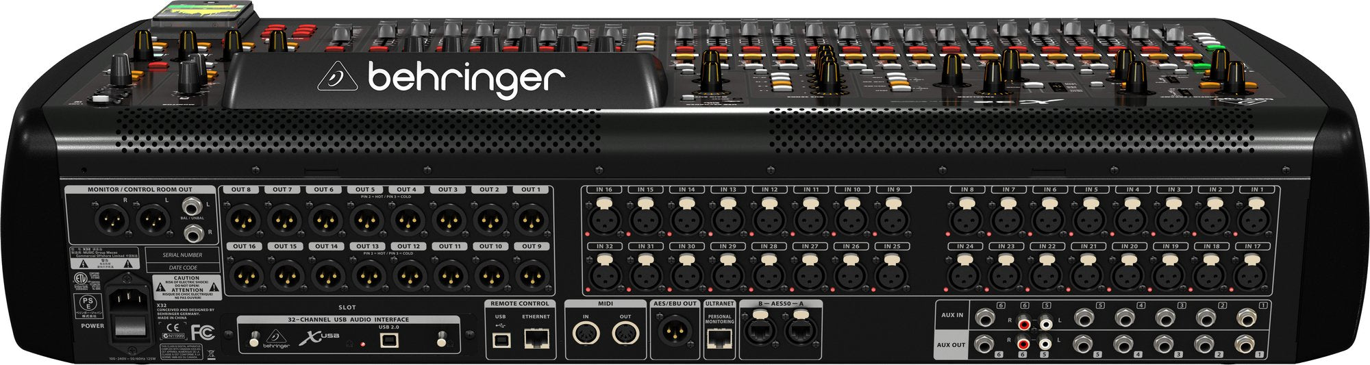 EAN 4033653013857 - Behringer X32 mezclador DJ 40 canales 10 - 22000 Hz Negro imagen 8